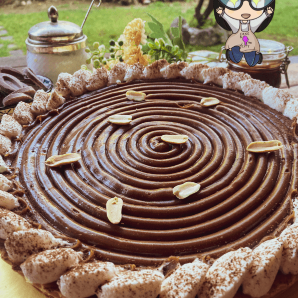 Crostata Cioccolato E Caramello Valentina Gigli Cake And The City